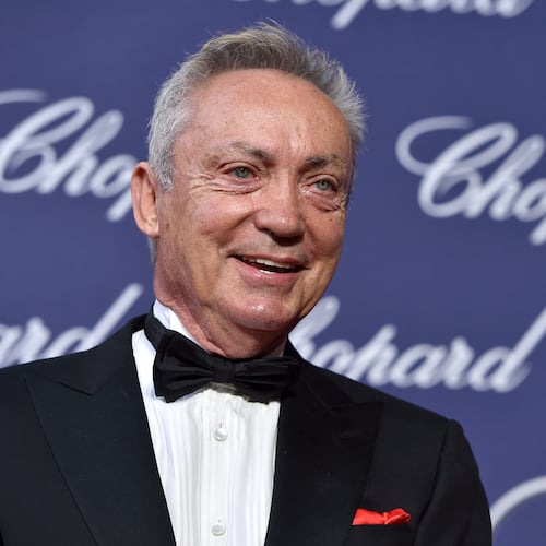 FILE - Udo Kier appears at the 28th annual Palm Springs International Film Festival Awards Gala in Palm Springs, Calif., on Jan. 2, 2017. (Photo by Jordan Strauss/Invision/AP, File)