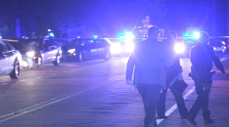 A man was shot in the head as he left a DeKalb County apartment, police said.