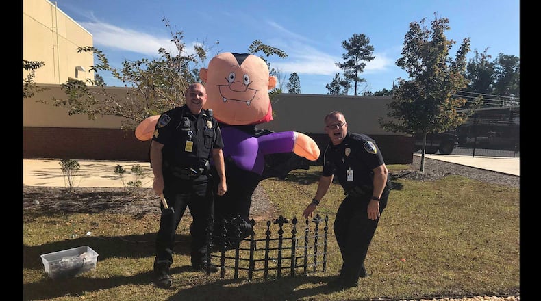 Acworth police are holding a "Cop-a-Treat" event for Halloween 2017 at the department, 4440 Acworth Industrial Drive NW, from 3 p.m. to 5 p.m.