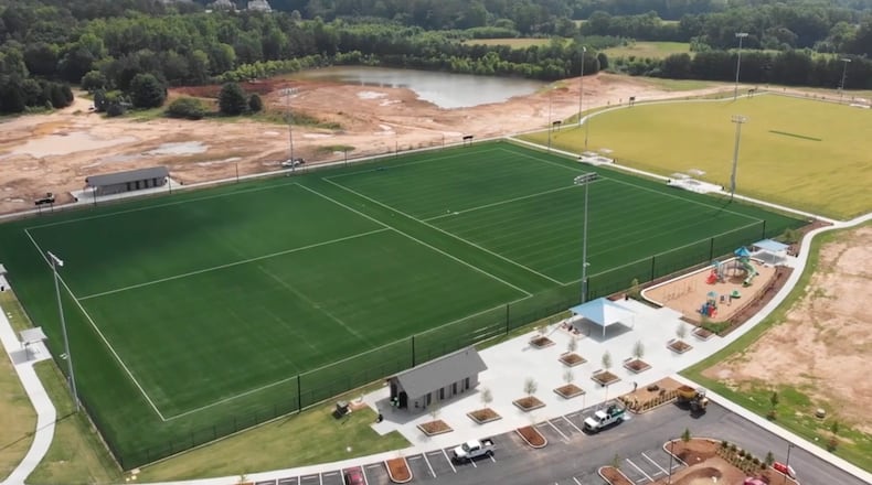 Johns Creek is adjusting application and permit fees for special events and 5K races at city parks including the newly opened Cauley Creek Park. (Courtesy City of Johns Creek)