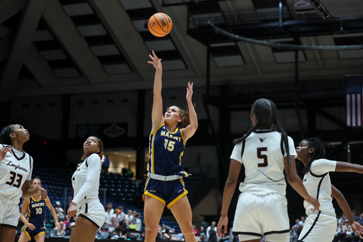 4A Girls State Championship game between Kell and Marist