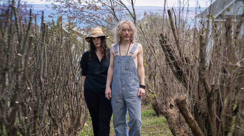 Low's Mimi Parker and Alan Sparhawk, along with new bassist Liz Draper, perform at Terminal West on Saturday, March 26.
Courtesy of Nathan Keay