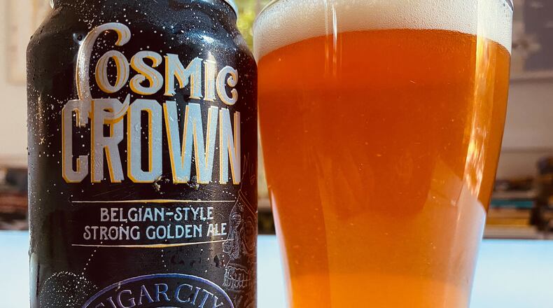Cigar City’s Cosmic Crown takes on Belgian-style Strong Golden Ale. / 
Bob Townsend for the Atlanta Journal-Constitution.