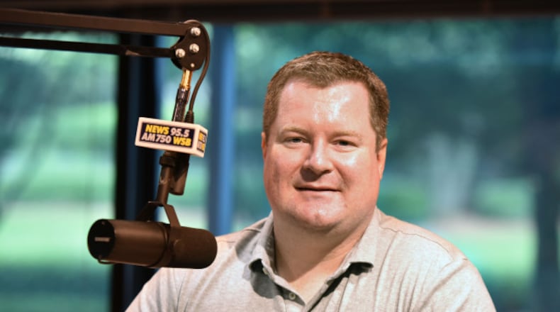 July 30, 2015 Atlanta - Erick Erickson, host of The Erick Erickson Show and organizer of RedState.com at News 95.5 and AM750 WSB on Thursday, July 30, 2015. This is for Political Insider. HYOSUB SHIN / HSHIN@AJC.COM
