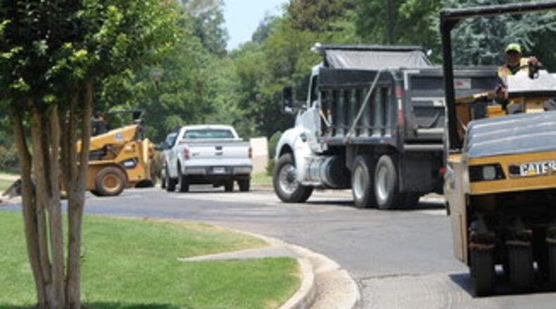 Completion of this phase of the project depends on weather conditions.