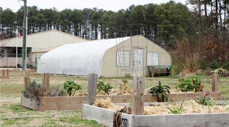 The ‘Community Garden @ Snellville’ has been awarded a $500 grant from the Gwinnett County Master Gardeners Association to help support the garden’s greenhouse operations. Courtesy City of Snellville