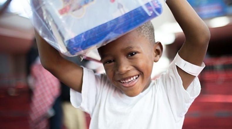 Organizations like Atlanta Community Foodbank offer volunteer opportunities for children as young as 8 years old.