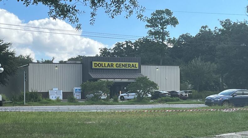 Authorities said three people were killed in a racially motivated attack at a Dollar General store in Jacksonville, Florida, on Saturday.