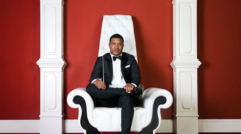 Jason Ikeem Rodgers, founder and music director of Orchestra Noir, Atlanta’s African American orchestra.