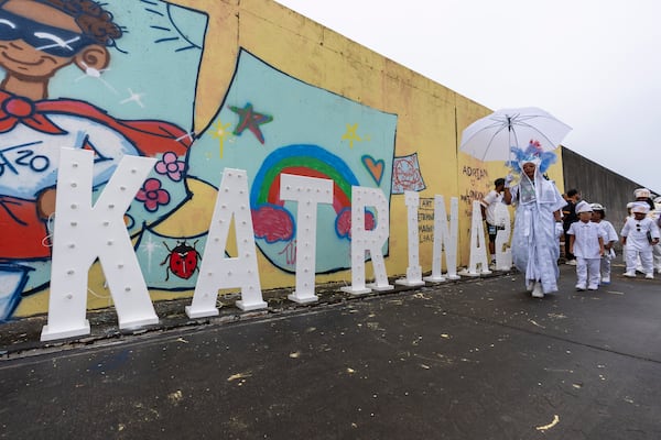 White is a traditional color of mourning across many cultures and can also symbolize rebirth. New Orleans has a rich cultural history of combining mourning with celebration. 