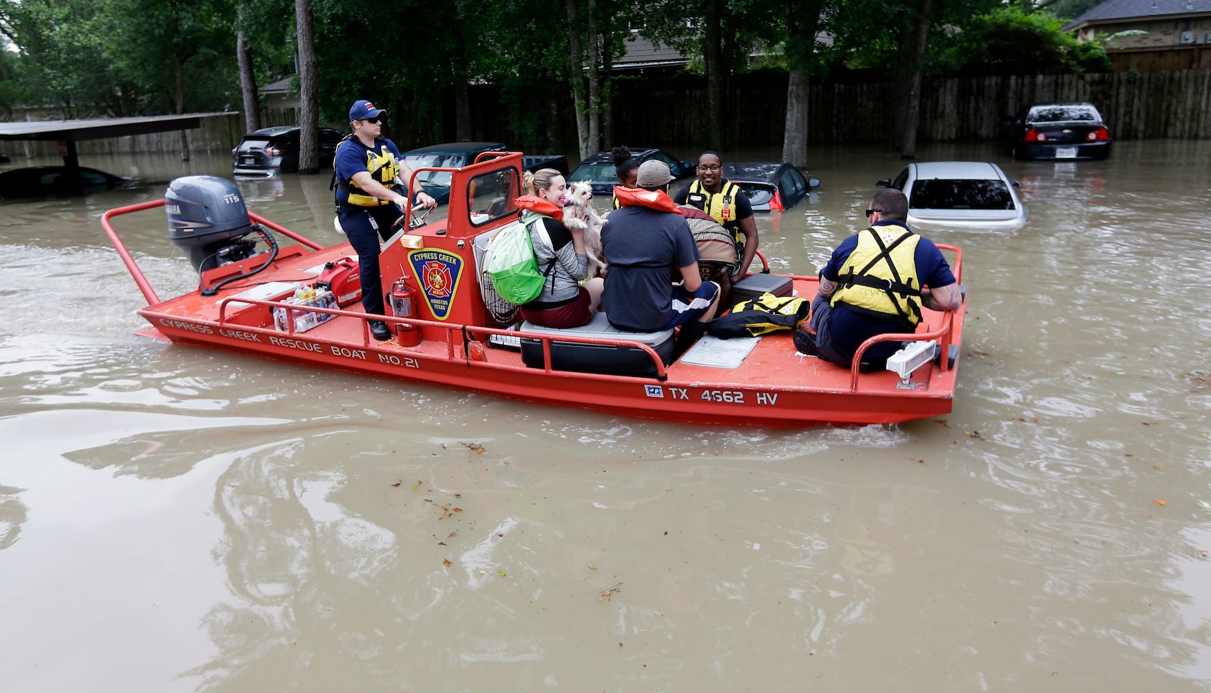 Flooding in Texas, April 19, 2016