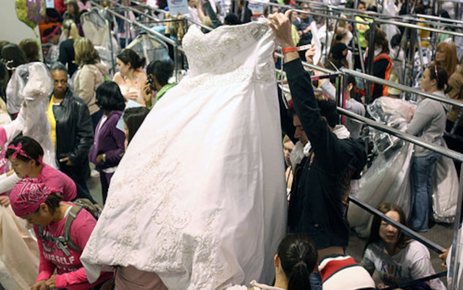 The Running of the Brides at Filene's Basement