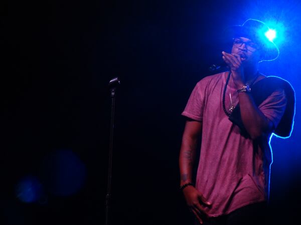 Ne-Yo performed at 7:40 p.m., mixing some of his older hits with newer songs. CREDIT: Rodney Ho/rho@ajc.com
