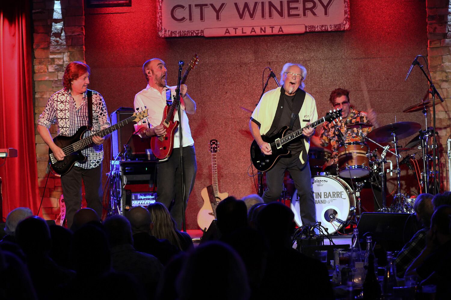 Legendary guitarist Martin Barre of Jethro Tull treated a packed City Winery crowd Friday night, April 12, 2024, to a master class in guitar wizardry and classic licks from a long setlist of Tull classics and deep cuts.
Robb Cohen for the Atlanta Journal-Constitution