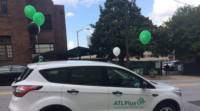 ATLPlus, run by Chicago-based SP Plus Parking, has replaced ParkAtlanta.