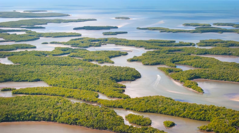 Ten Thousand Islands National Wildlife Refuge is one of several protected areas in the Florida Everglades.
(Courtesy of Naples Marco Island Everglades CVB)