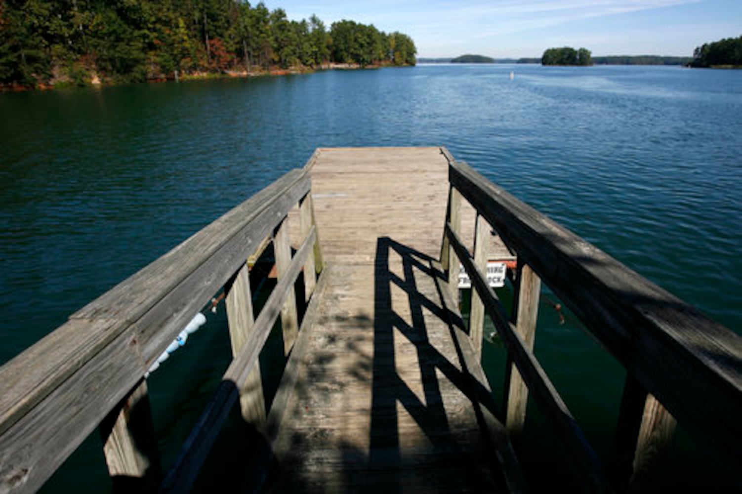 Lake Lanier before and after