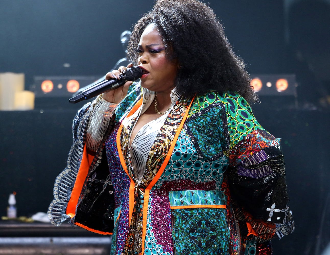 Jill Scott entertained a sold-out crowd at her ‘Who is Jill Scott? Words & Sounds Vol. 1’ 23rd anniversary tour on Saturday, May 6, 2023 at Cadence Bank Amphitheatre at Chastain. Robb Cohen for The Atlanta Journal-Constitution