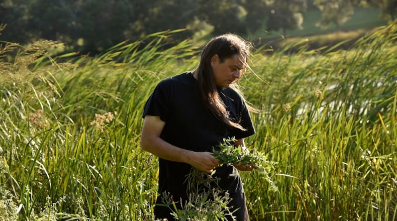 Sean Sherman, chef and author of "The Sioux Chef's Indigenous Kitchen." (Nancy Bundt)