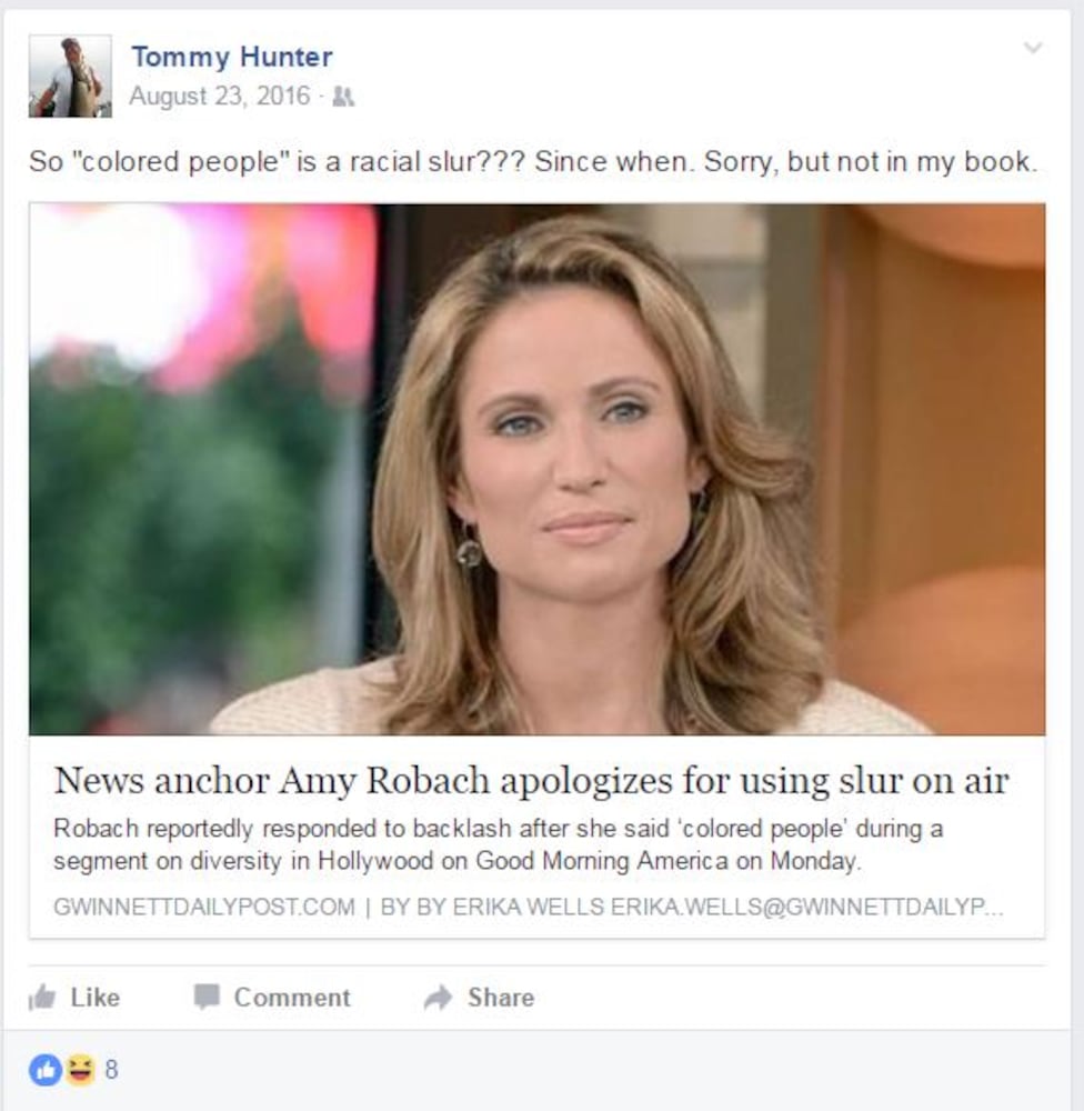 16 controversial Tommy Hunter Facebook posts