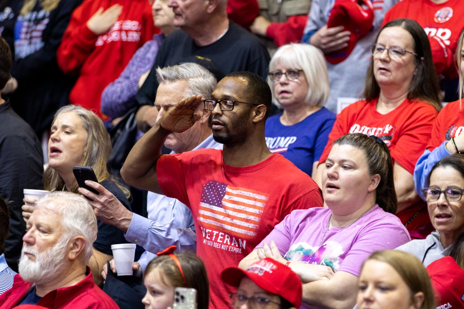 Biden and Trump rally in Georgia
