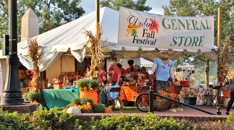 Duluth's annual fall festival is such a big deal, it actually kicks off the weekend before with a concert, followed by a carnival and then two days of nonstop celebration. Photo courtesy of Duluth Fall Festival