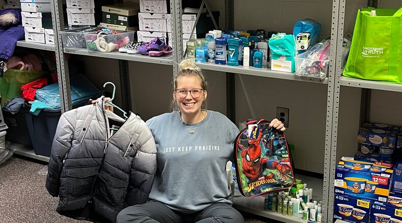 Sydney Bailey of Winn Holt Elementary in Lawrenceville launched a Care Closet to provide students with educational as well as personal items.