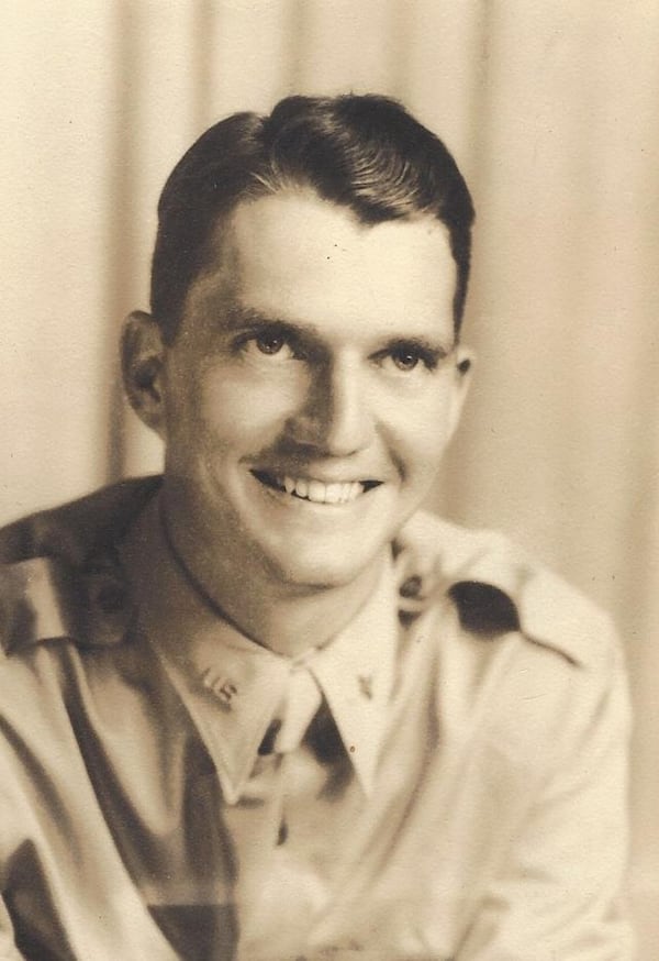 1st Lieutenant Robert Eugene Oxford of Concord, Ga., served in the U.S. Army Air Corps during World War II. He was 24 when he was lost and presumed dead in  a 1944 military plane crash over India. (HANDOUT PHOTO)