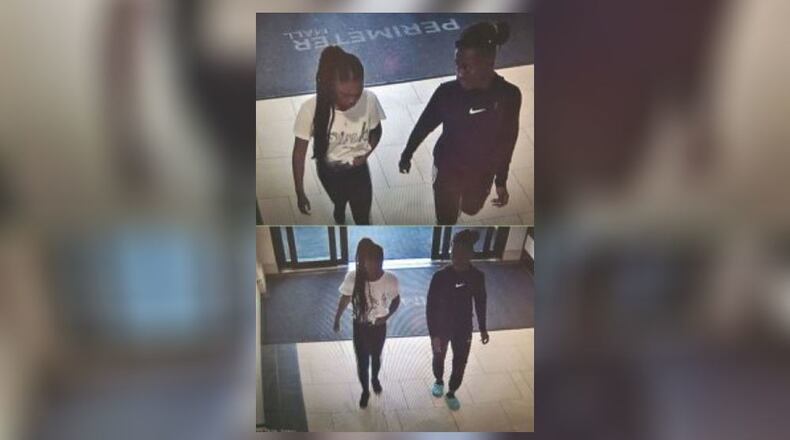 Dunwoody police released these surveillance images of the person of interest in the case.