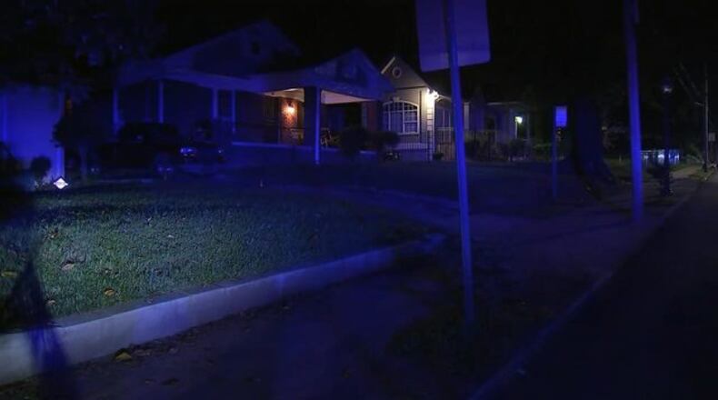 Police are investigating a shooting that injured a man and teenage girl Tuesday in northwest Atlanta. (Credit: Channel 2 Action News)