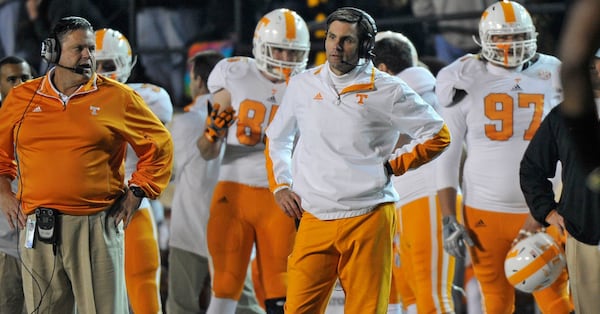 Derek Dooley was the head football coach at the University of Tennessee for three seasons. (Courtesy Dawgnation)