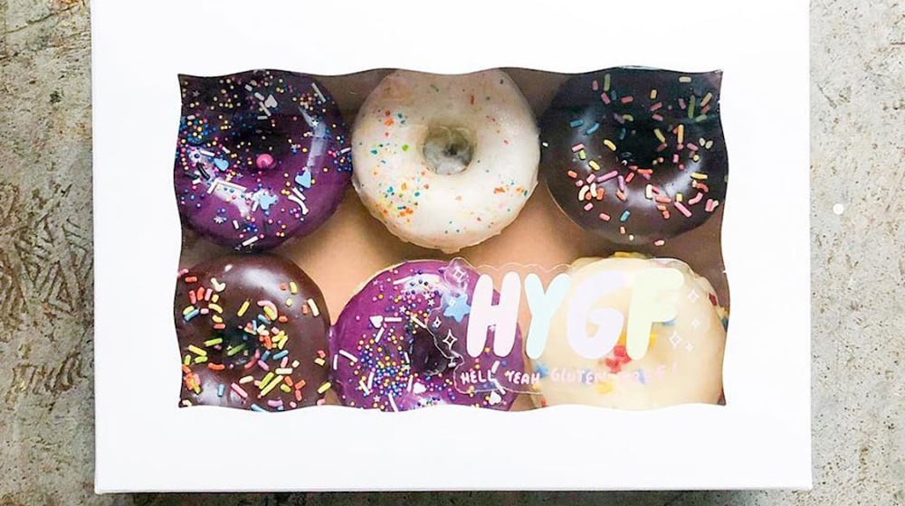 Among the baked goods available at Hell Yeah Gluten Free are doughnuts. Courtesy of Hell Yeah Gluten Free