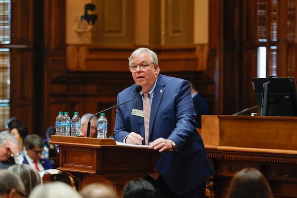 House Appropriations Chair Matt Hatchett says his sports betting bill is so last year. (Natrice Miller/AJC)