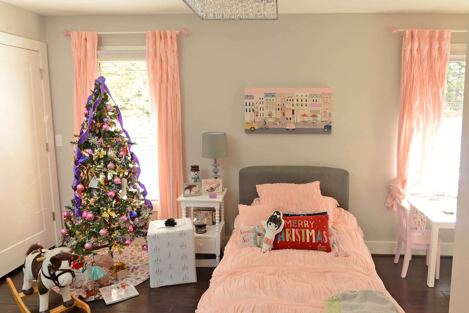 Photos: 8 trees among tour home’s Christmas decorations