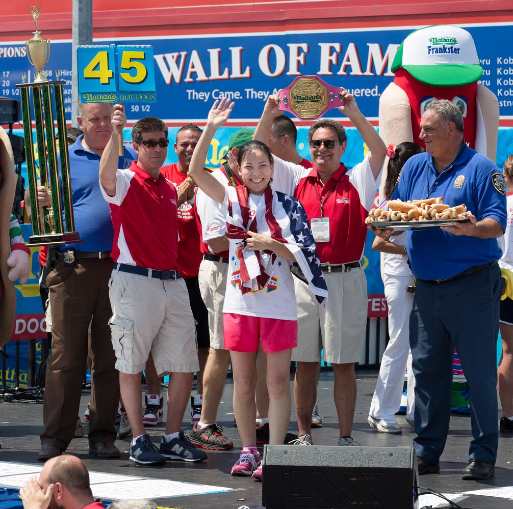 Joey Chestnut wins Coney Island hot dog contest for sixth time