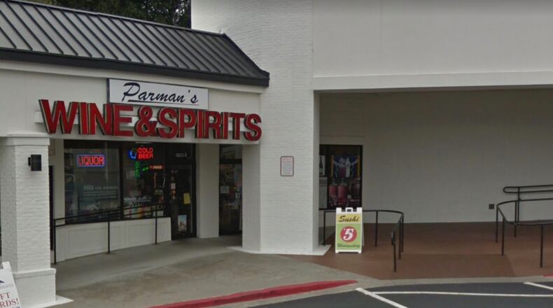 Parman's Wine & Spirits has changed ownership to become Sam's Liquors 2. (Google Maps)