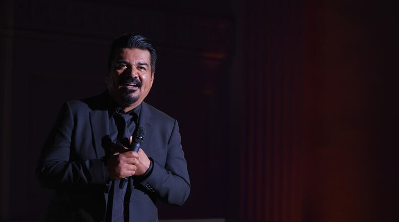 NEW YORK, NY - NOVEMBER 09: Comedian George Lopez performs onstage during the Natural Resources Defense Council's "NRDC's Night of Comedy" Benefit with Seth Meyers, John Oliver, George Lopez, Mike Birbiglia and Hasan Minhaj on November 9, 2016 in New York City. (Photo by Mike Coppola/Getty Images for The Natural Resources Defense Council)