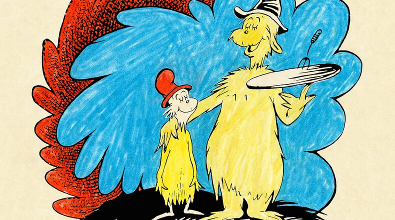 To celebrate the 116th birthday of Theodor Seuss Geisel -- the Dr. Seuss of children's book fame -- Ann Jackson Gallery in Roswell is throwing a party. CONTRIBUTED: ANN JACKSON GALLERY