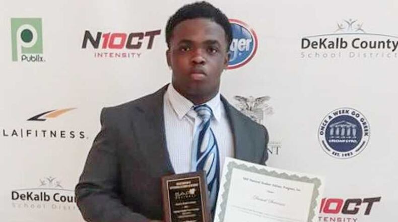 Stevenson Derival, shown in a 2014 photo from his Facebook page, was killed at a house party in Mount Vernon, Georgia, over the weekend, police said.