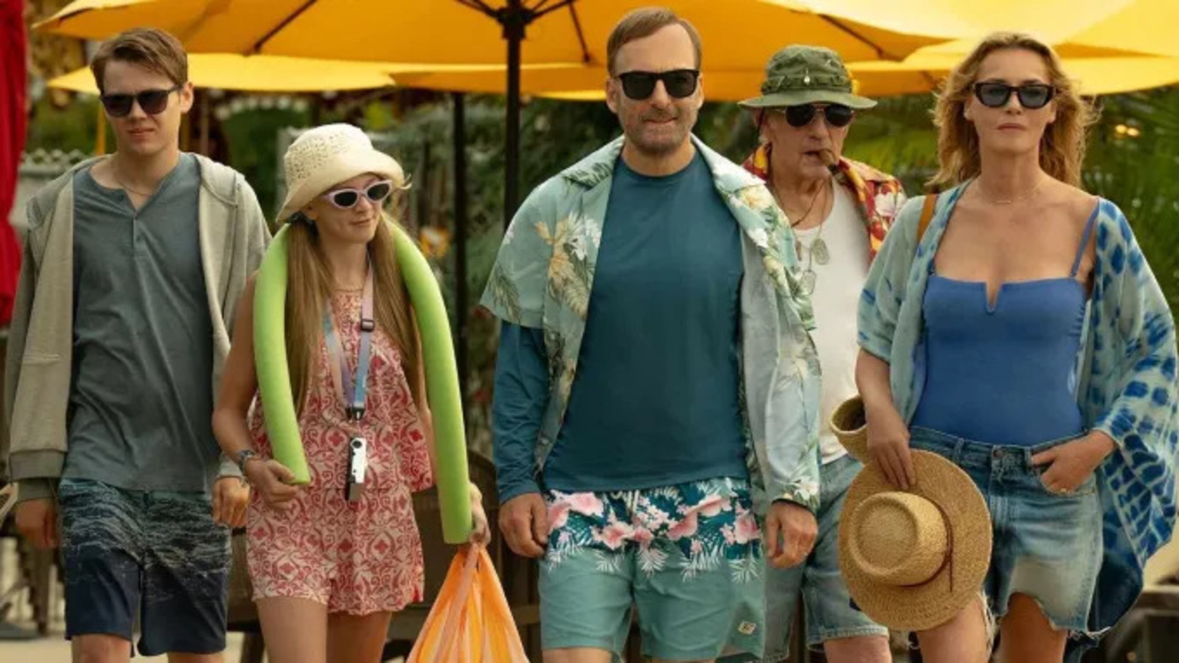 "Nobody 2" features Hutch's family taking a vacation focused around a water and amusement park that becomes super violent in a comical way. (Courtesy of Universal)