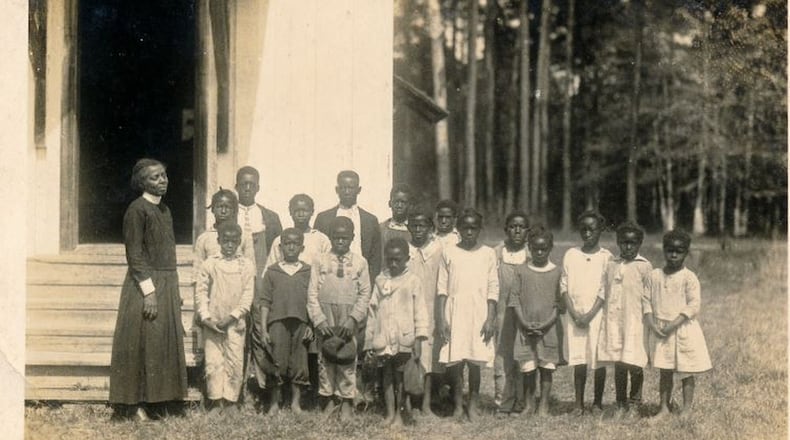 Deaconess Anna Ellison Butler Alexander with some of her students. CONTRIBUTED BY EPISCOPAL DIOCESE OF GEORGIA