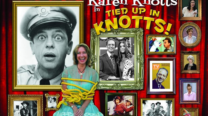 Karen Knotts will present a tribute show about her father, "Barney Fife" actor Don Knotts, at 3 p.m. June 18 at the Strand Theatre, 117 N. Park Square, Marietta. (Courtesy of Strand Theatre)