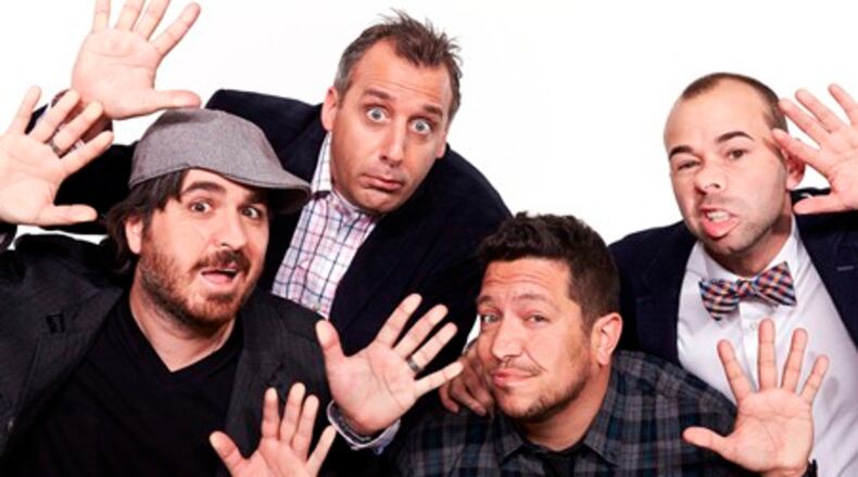 The "Impractical Jokers" are keeping it immature and silly on their current tour coming to Cobb Energy Centre Friday, November 20, 2015. CREDIT: TruTV