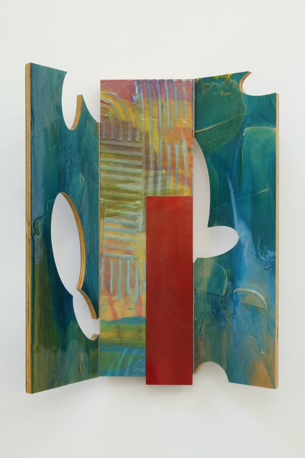 Sam Gilliam's "Brief" (1999).
Photo: Courtesy of Atlanta Contemporary / Mike Jensen