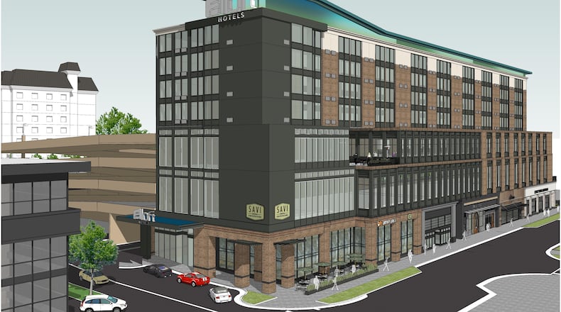 This is the new 140-room hotel that is set to come to The Battery Atlanta.