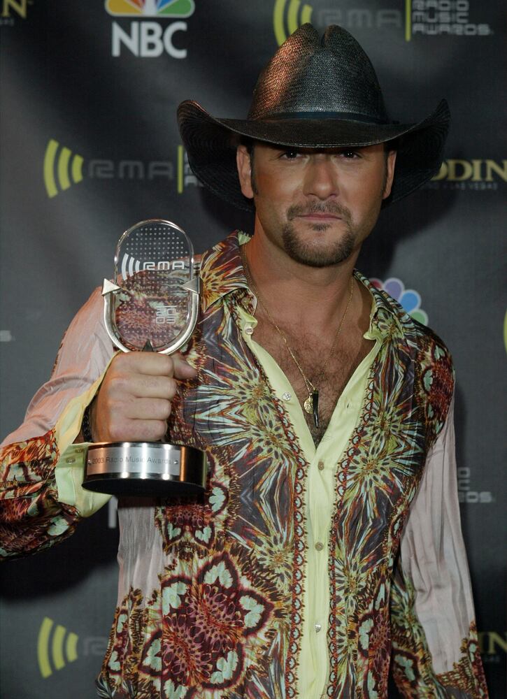 Tim McGraw through the years