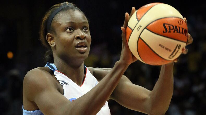 Aneika Henry has played all three of her WNBA seasons with the Atlanta Dream.