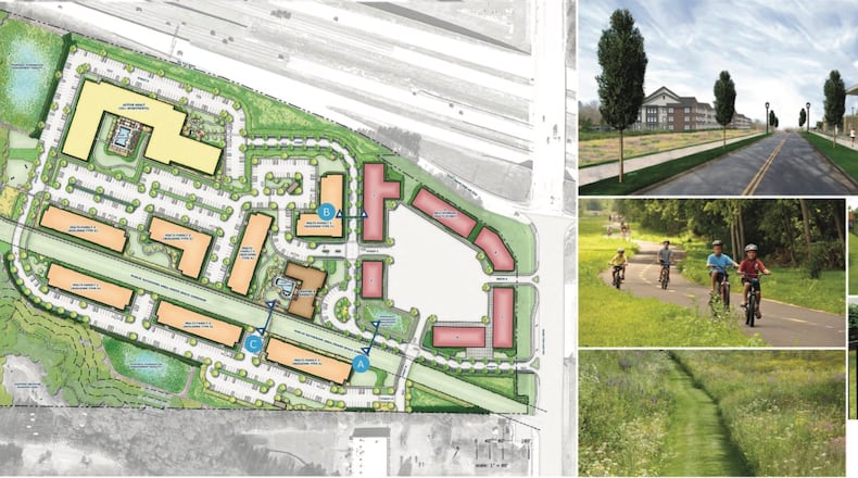 Lawrenceville recently approved zoning changes to make way for a “gateway” mixed-use development on about 35 acres at 742 Collins Hill Rd. adjacent to Ga. 316. (Courtesy City of Lawrenceville)