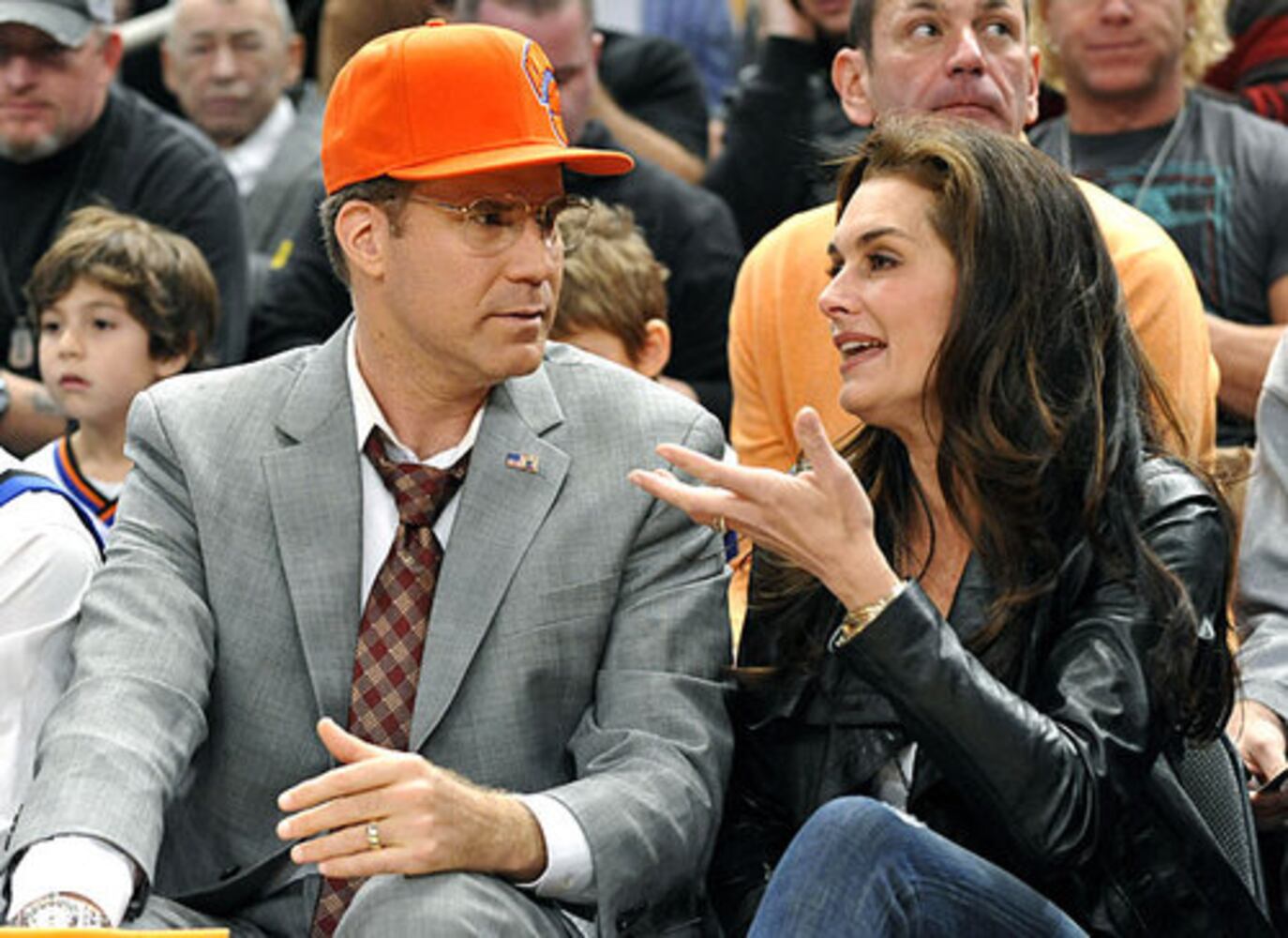 NBA: Celebrities take in weekend games
