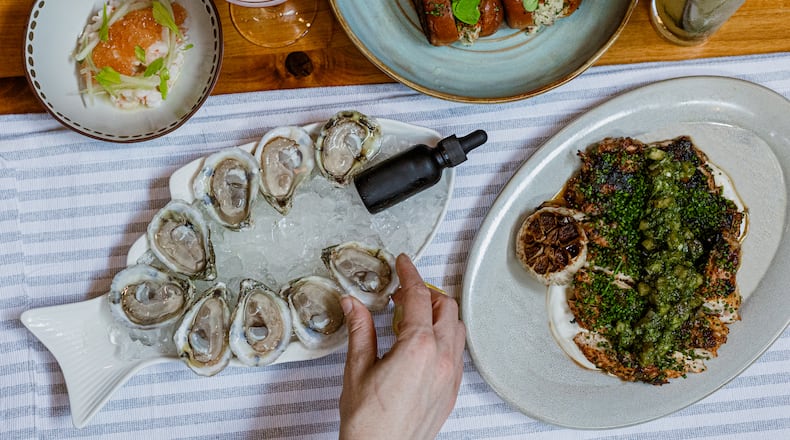 Lure seafood restaurant in Midtown, will officially reopen as Lure Saltwater Kitchen and Bar in September. / Courtesy of Lure